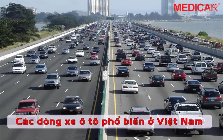 Các Dòng Xe Ô Tô Phổ Biến Ở Việt Nam