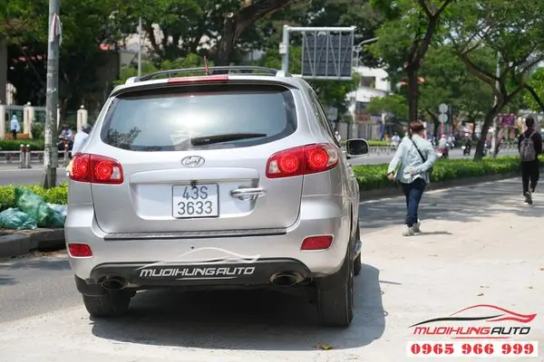 Bệ Bước Hyundai Santafe 2008-2012