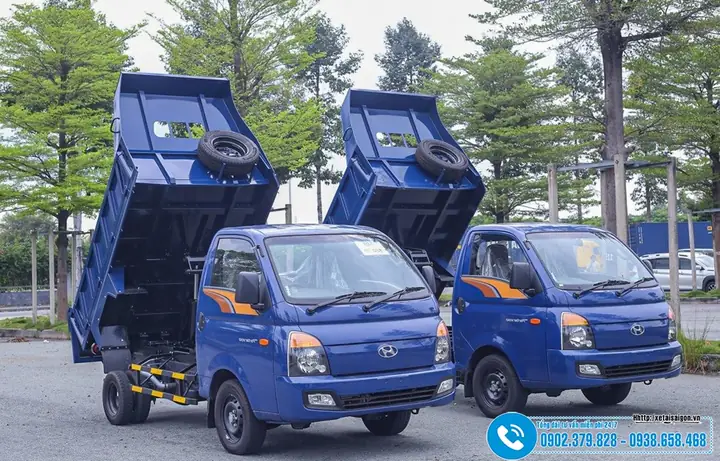 Xe Ben Hyundai Porter H150 - 1t25 - 1.25 Tấn - Thùng 1.5 Khối