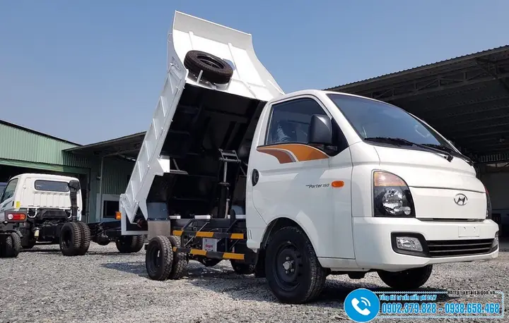 Xe Ben Hyundai Porter H150 - 1t25 - 1.25 Tấn - Thùng 1.5 Khối