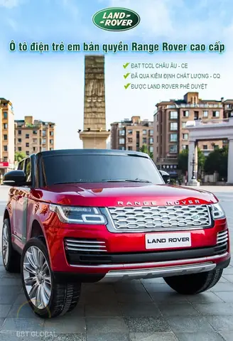 Ô Tô Điện Trẻ Em Bản Quyềnrange Rover Cao Cấp