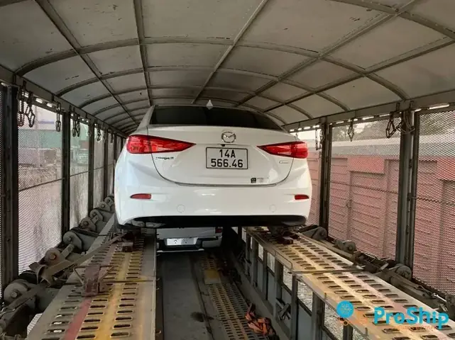 Lồng Đường Sắt Vận Chuyển Ô Tô