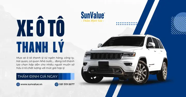 Thẩm Định Giá Xe Ô Tô Thanh Lý