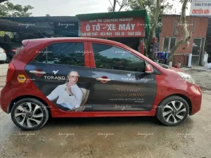 Torano Với Chiến Dịch Quảng Cáo Trên Xe Ô Tô