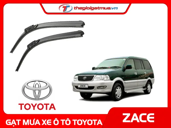 Đặc Điểm Kích Thước Gạt Mưa Ô Tô Toyota Zace
