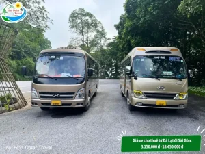 Bảng Giá Chi Tiết Cho Thuê Xe Ô Tô Từ Đà Lạt Đi Sài Gòn (hcm)