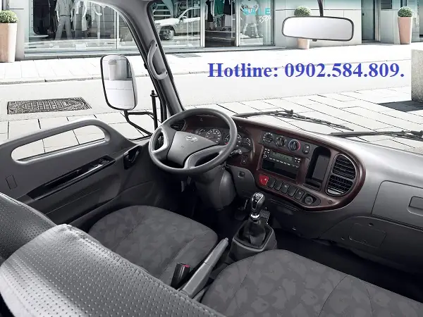 Về Nội Thất Xe Ben 2,4 Khối N250.