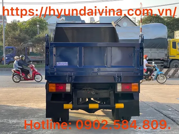 Một Số Thông Số Về Ngoại Thất Xe Ben N250: