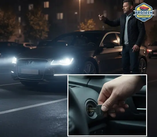 Tra Chìa Khóa Cơ Vào Ổ Và Khởi Động Động Cơ