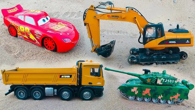 Hướng Dẫn Toàn Tập: Phối Hợp Hiệu Quả Giữa Xe Ô Tô Và Máy Xúc Trong Xây Dựng