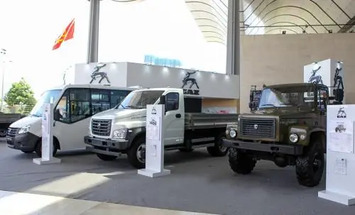 Các Mẫu Xe Gaz Giới Thiệu Tại Vietnam Autoexpo 2018. Ảnh Văn Xuyên - Bnews.