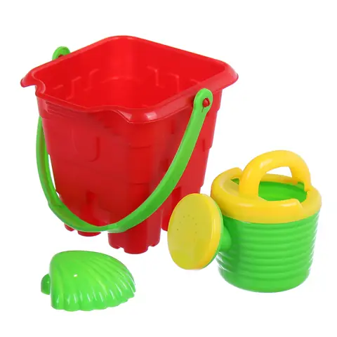 Bộ Đồ Chơi Xe Ô Tô Xúc Cát Biển 5152