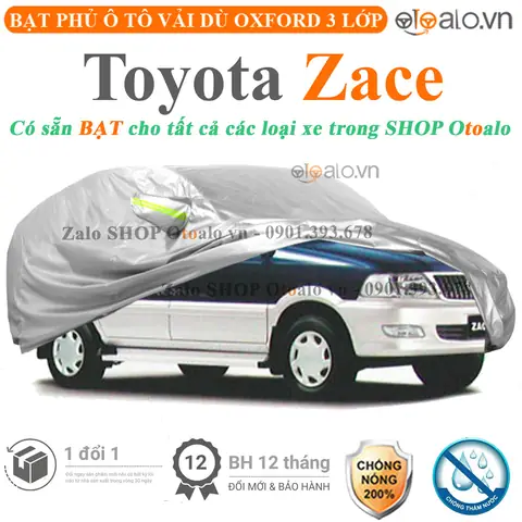 Bảo Vệ Xe Ô Tô Zace 7 Chỗ Hiệu Quả Với Bạt Trùm Cao Cấp