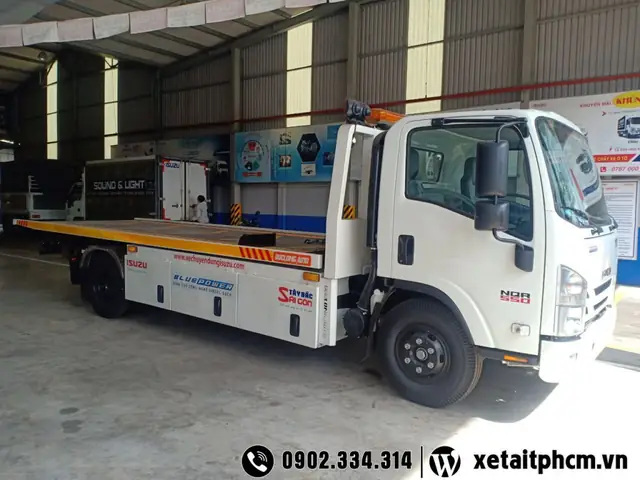 Ngoại Thấtxe Cứu Hộ Sàn Trượt Isuzu 3t3