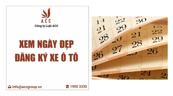 Xem Ngày Đẹp Đăng Ký Xe Ô Tô