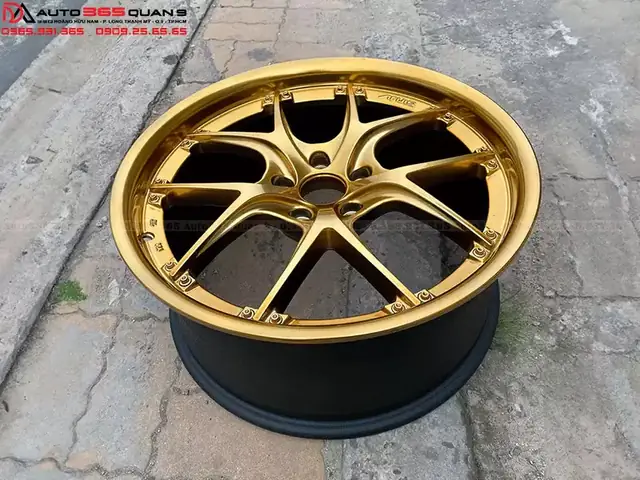 Quy Trình Xi Mạ Mâm Xe Ô Tô Tại Auto365 Quận 9