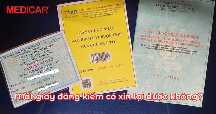 Mất Giấy Đăng Kiểm Xe Ô Tô