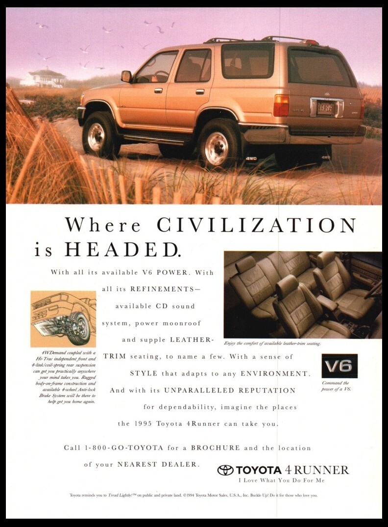 Thông Số Kỹ Thuật và Hiệu Suất 1995 Toyota 4Runner: Động Cơ, Khả Năng Vận Hành và Tiêu Hao Nhiên Liệu