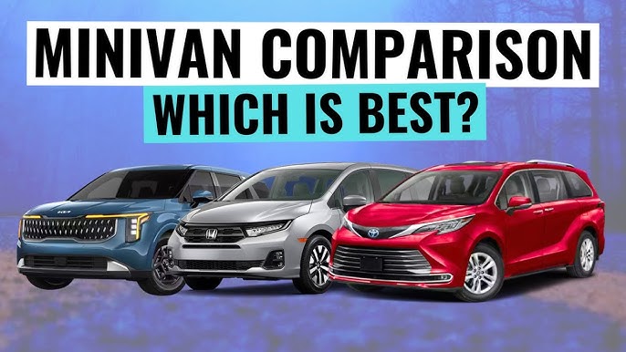 So Sánh Toyota Sienna 2023 với Các Đối Thủ Cạnh Tranh: Kia Carnival, Honda Odyssey,...
