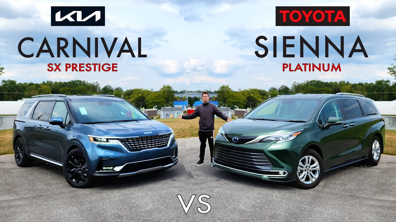 2024 Toyota Sienna: Đánh Giá Chi Tiết, Giá Bán Và So Sánh Đối Thủ Minivan 5 So Sánh 2024 Toyota Sienna Với Các Đối Thủ: Chrysler Pacifica, Honda Odyssey, Kia Carnival