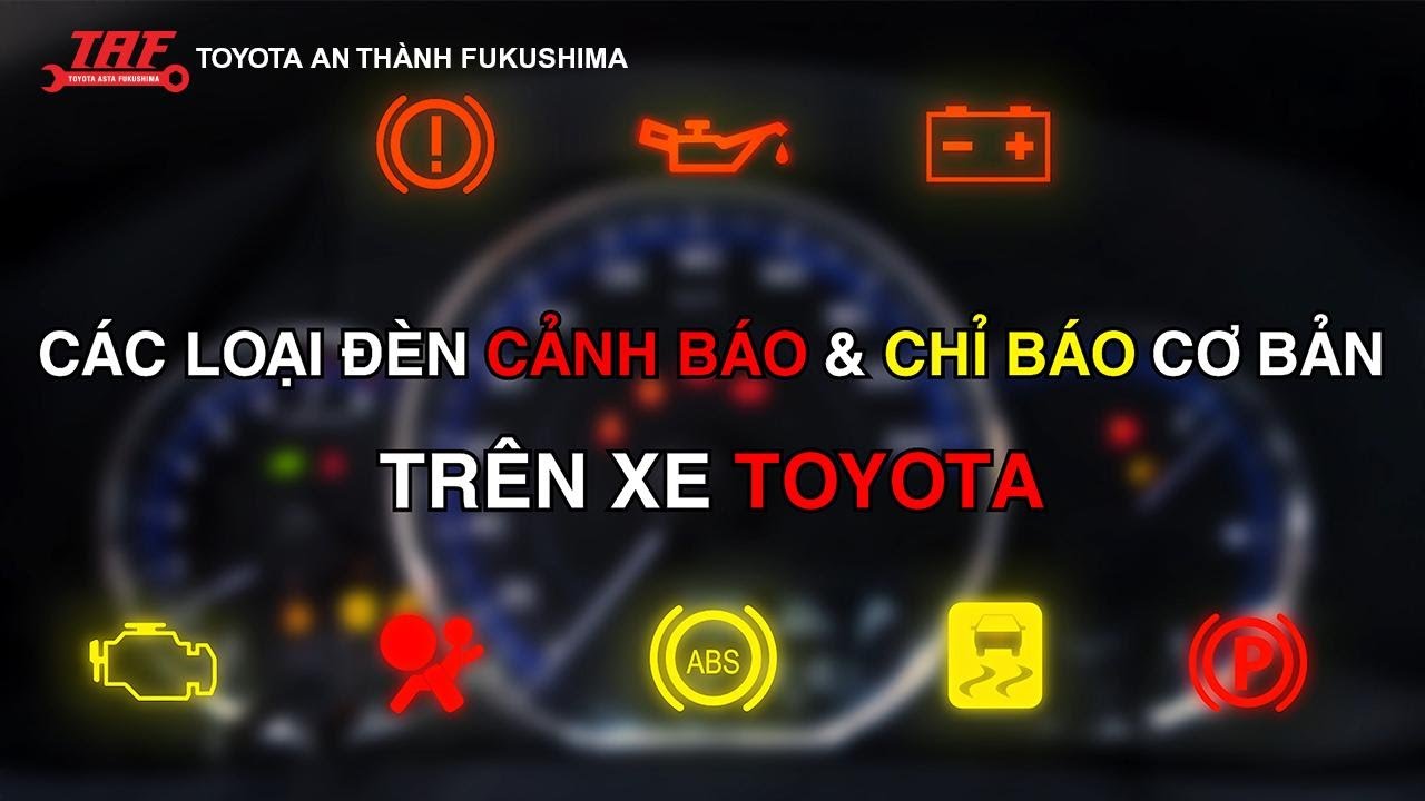Phân loại đèn cảnh báo Toyota Camry: Mức độ nghiêm trọng và hành động cần thiết. Phân loại đèn báo theo mức độ khẩn cấp (đỏ, vàng, xanh) và hành động cần thực hiện ngay lập tức hoặc có thể trì hoãn.