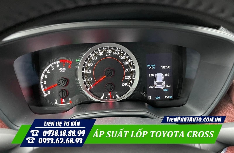 Đèn cảnh báo áp suất lốp Toyota Veloz Cross: Giữ an toàn trên mọi hành trình