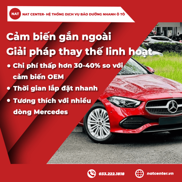 Thay thế và bảo dưỡng cảm biến áp suất lốp Mercedes: Chi phí và lời khuyên chuyên gia