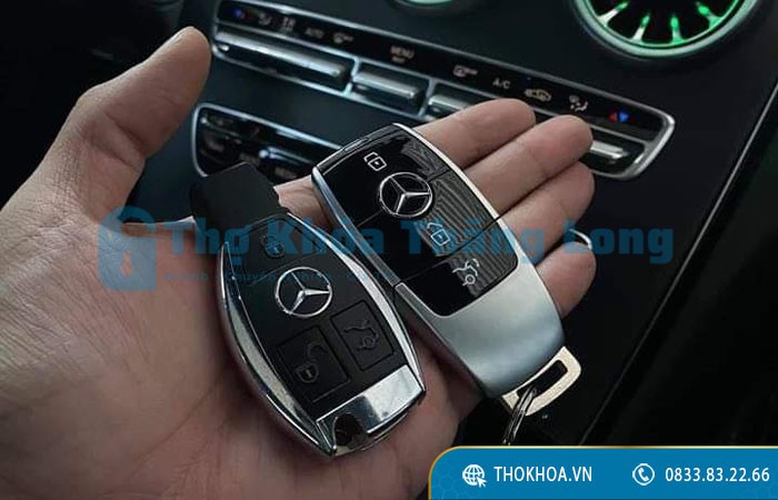 Chi phí làm lại và sửa chữa chìa khóa Mercedes C300 mới nhất