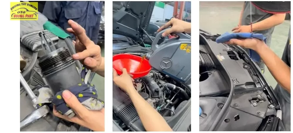 Quy trình thay thế còi xe Mercedes chuyên nghiệp và an toàn