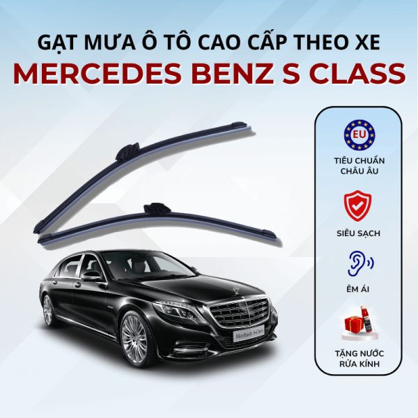 Gạt mưa xe Mercedes: Tầm quan trọng và đặc điểm nổi bật