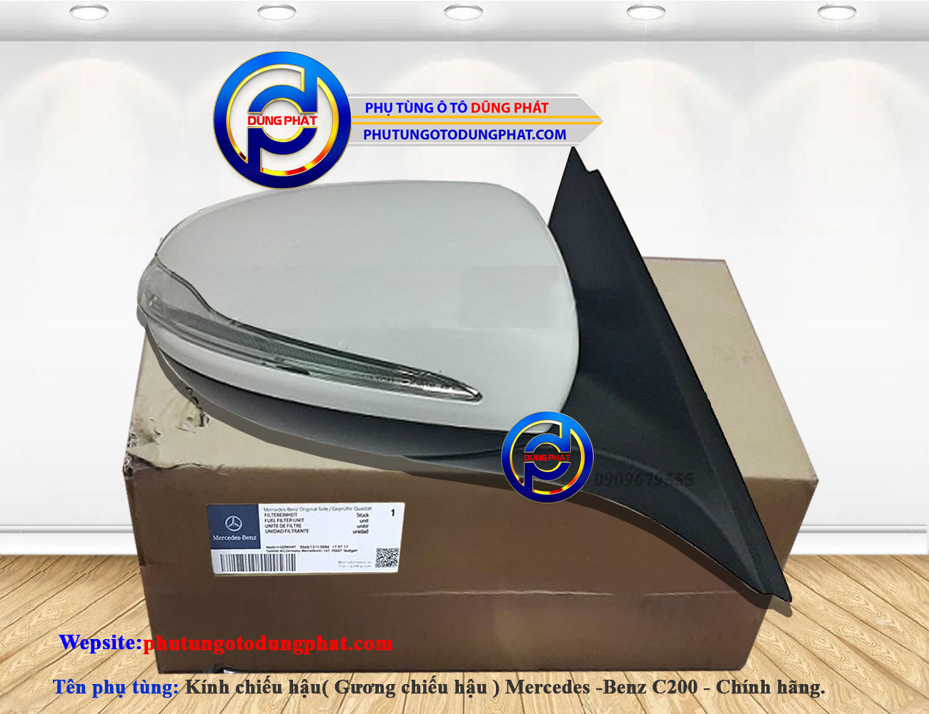 Mua gương chiếu hậu Mercedes C200 chính hãng và uy tín ở đâu?