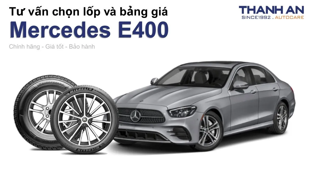 Ước tính chi phí lăn bánh Mercedes E400: Tính toán cho xe đã qua sử dụng và mới (nếu có)