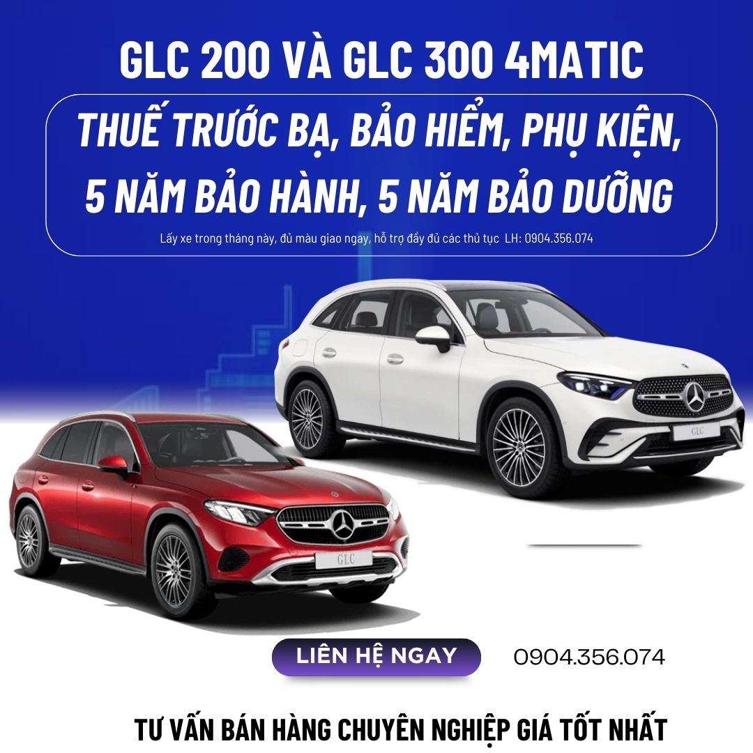 Quy Trình Mua Xe Mercedes GLC 300 4MATIC Và Thủ Tục Đăng Ký Lăn Bánh