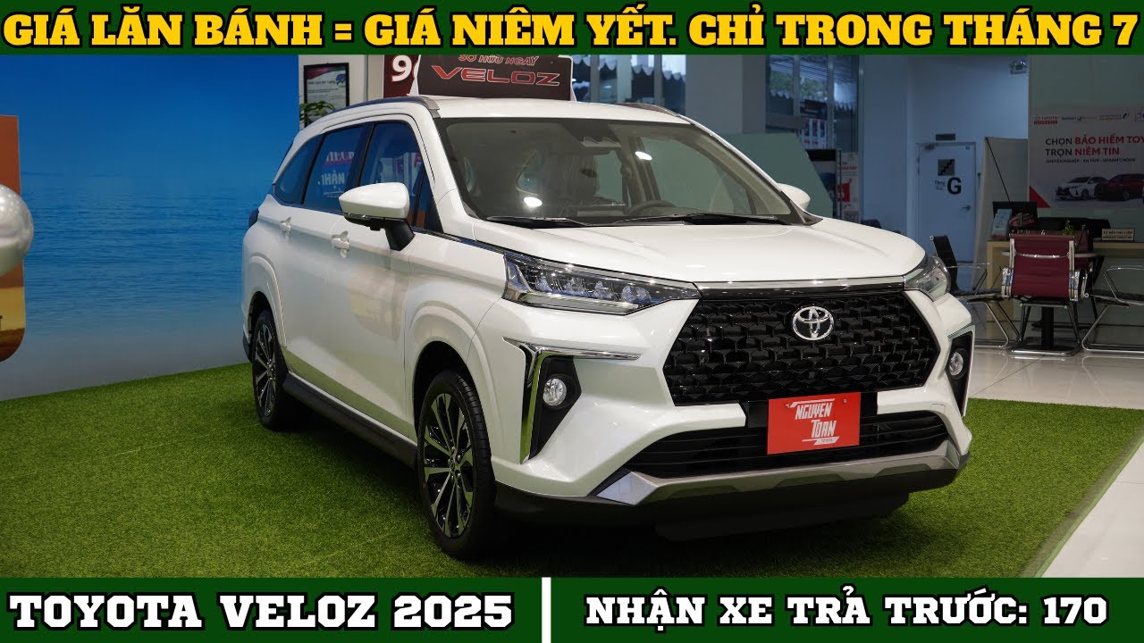 Giá Xe Toyota Veloz 2025: Các Phiên Bản, Ưu Đãi và Khuyến Mãi (Mục tiêu: Liệt kê giá niêm yết của từng phiên bản Veloz 2025, cập nhật các chương trình ưu đãi, khuyến mãi từ hãng và đại lý.)