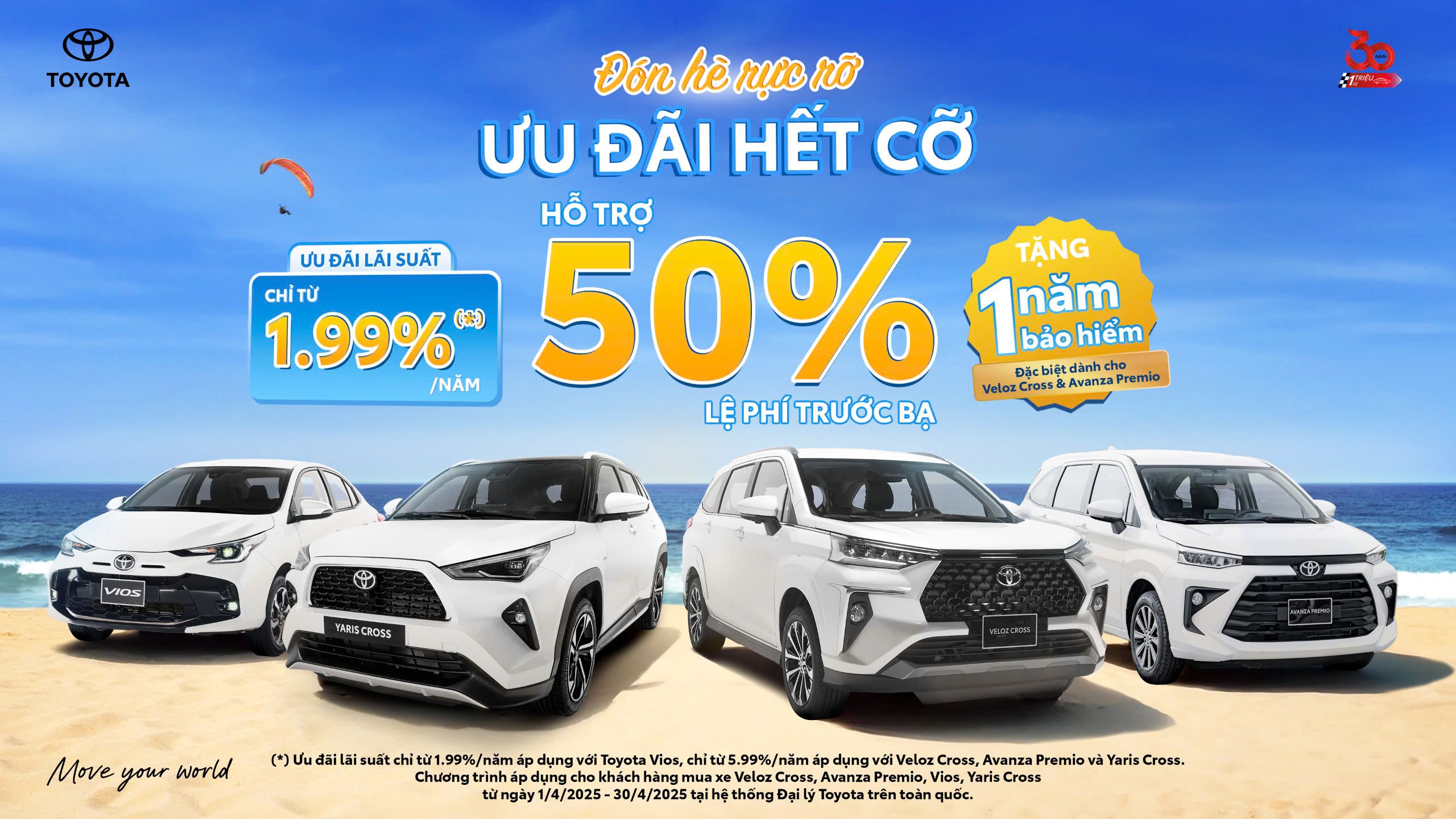 Khuyến mãi, ưu đãi và các chương trình hỗ trợ giá xe Toyota Veloz Cross từ đại lý