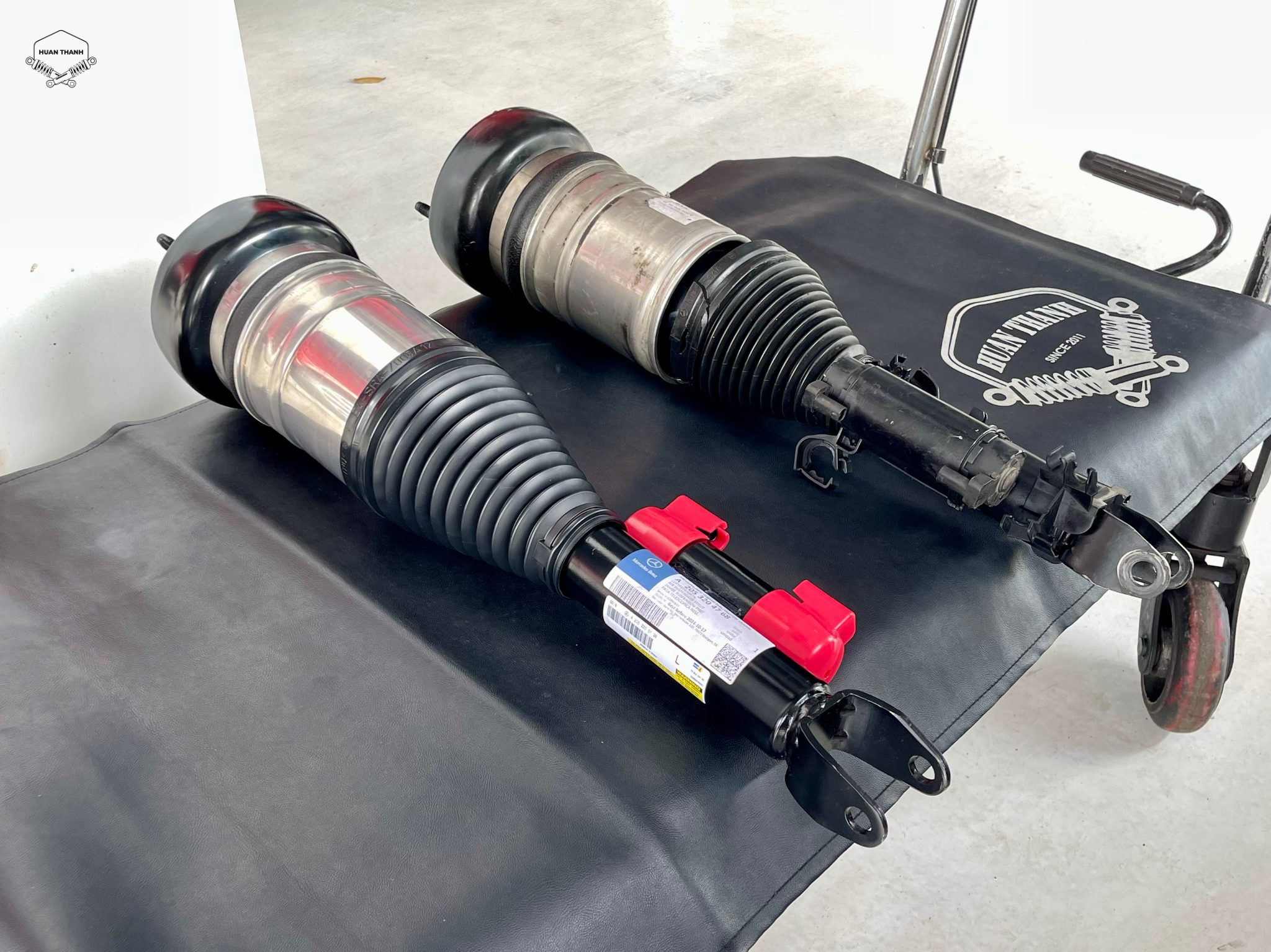 Giảm xóc bóng hơi Mercedes là gì? Khám phá hệ thống treo ưu việt