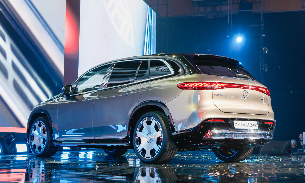 So sánh Kích thước Mercedes EQS 680 với các Đối thủ và Phiên bản khác
