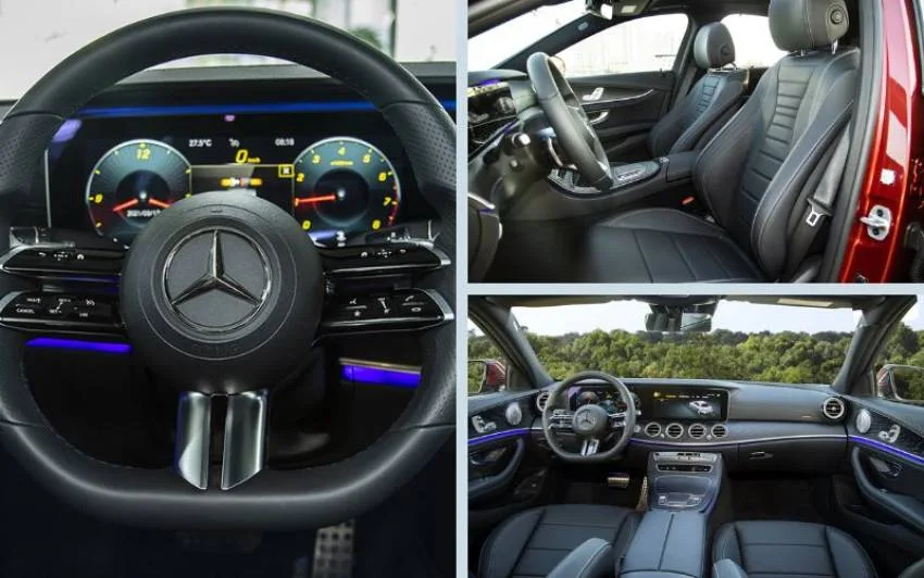 Kích thước Mercedes E300 ảnh hưởng thế nào đến trải nghiệm lái và không gian nội thất?