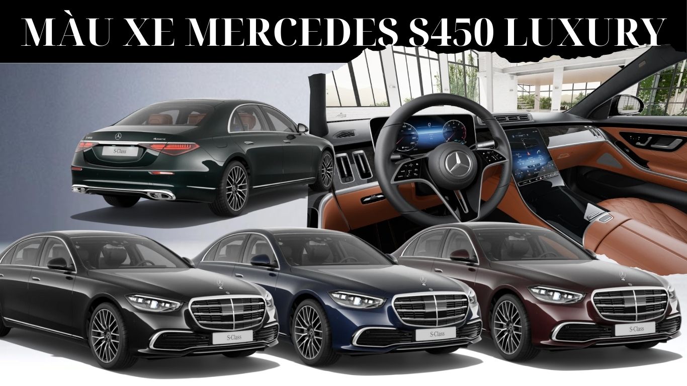 Tổng hợp Mã Màu Sơn xe Mercedes phổ biến và được yêu thích nhất