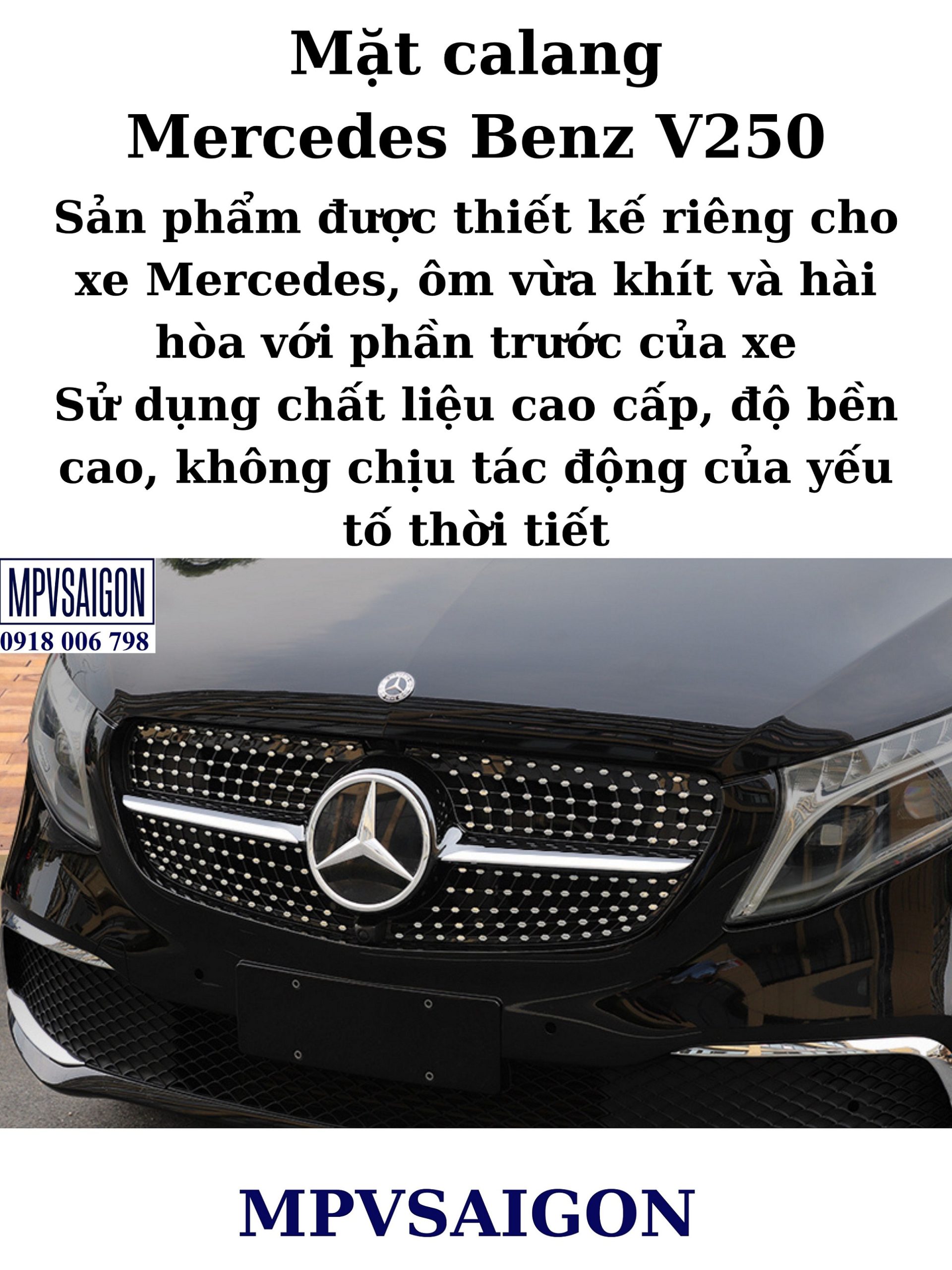 Bí Quyết Lựa Chọn Mặt Ca Lăng Mercedes Phù Hợp với Xe và Phong Cách Cá Nhân