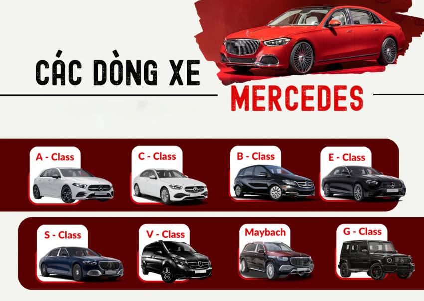 So sánh các phiên bản Mercedes 5 chỗ gầm cao: Chọn xe nào phù hợp?