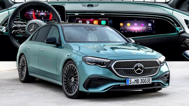 Điểm nổi bật và nâng cấp trên Mercedes EClass 2024