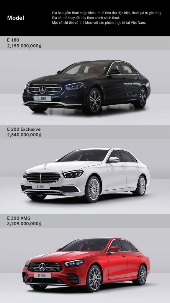 Giá Xe Mercedes E300L Cập Nhật Mới Nhất