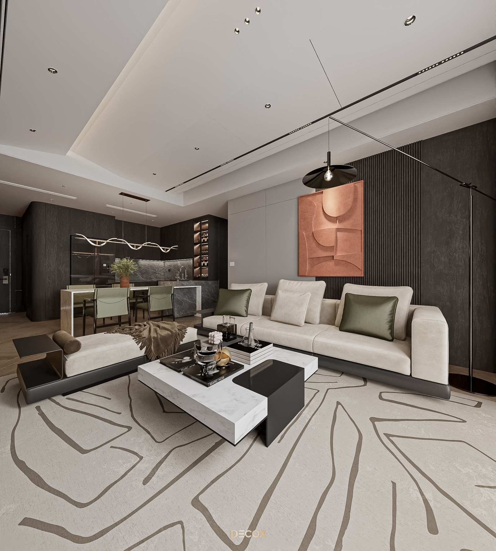 Chất liệu cao cấp và sự tỉ mỉ trong từng chi tiết nội thất