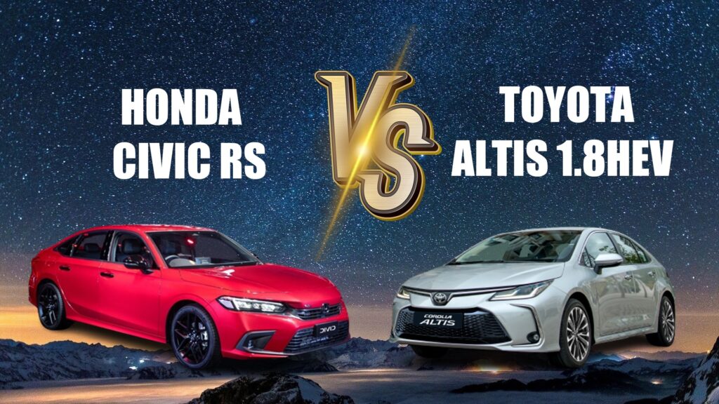 So sánh nội thất Toyota Corolla Altis với các đối thủ trong phân khúc: Ưu điểm và nhược điểm