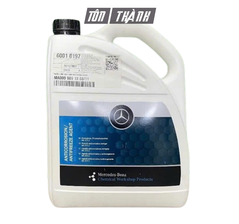 Nước làm mát MercedesBenz: Vai trò cốt lõi và tầm quan trọng