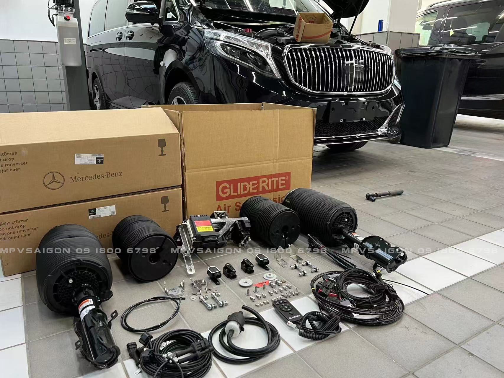 Phuộc hơi Mercedes là gì? Cấu tạo và nguyên lý hoạt động