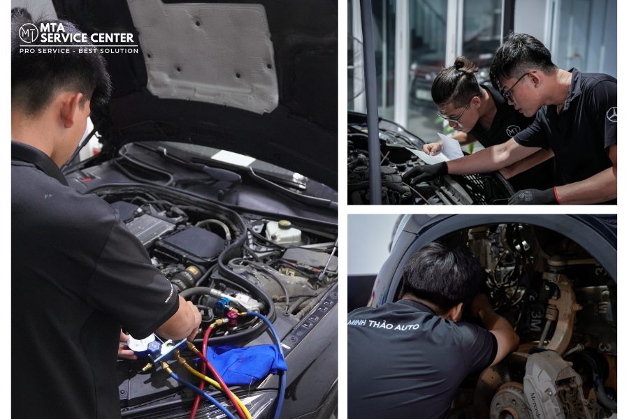 Lịch trình khuyến nghị và dấu hiệu cần thực hiện Service A7 Mercedes