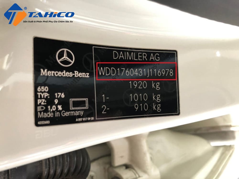 Những lưu ý quan trọng khi kiểm tra số máy xe Mercedes Sprinter