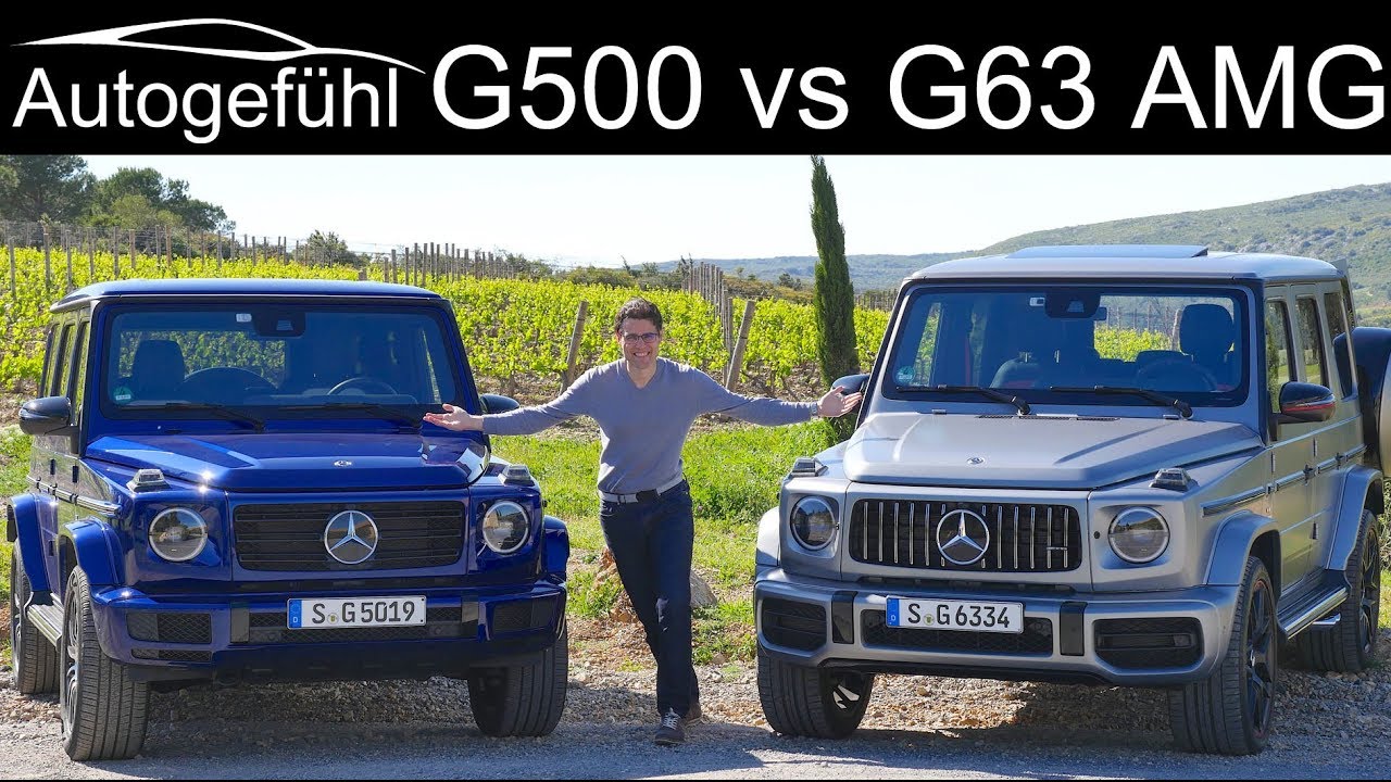 so sanh mercedes g500 va g63 1